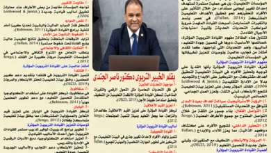 جسور المعرفة:رؤى تربوية للمستقبل (6) القيادة التربوية المؤثرة: نحو إدارة تعليمية ملهمة