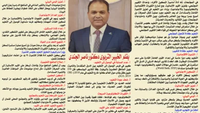 جسور المعرفة: رؤى تربوية للمستقبل (1) التعليم كجسر للتنمية: نحو رؤية متكاملة للتغيير المجتمعي