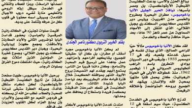 الدكتور ناصر الجندي يكتب : وداعا الأنبا باخوميوس