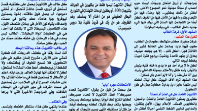 الخبير التربوي الدكتور ناصر الجندي يكتب هنا يُصنع الأبطال: حكاية الثانوية العامة كما لم تسمعها من قبل!