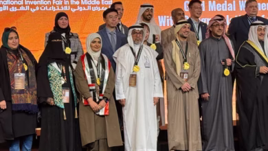 جامعة بنها تحصل على الميدالية الذهبية بالمعرض الدولي للاختراعات في الشرق الأوسط بالكويت 2026 14 FB IMG 1771769616447