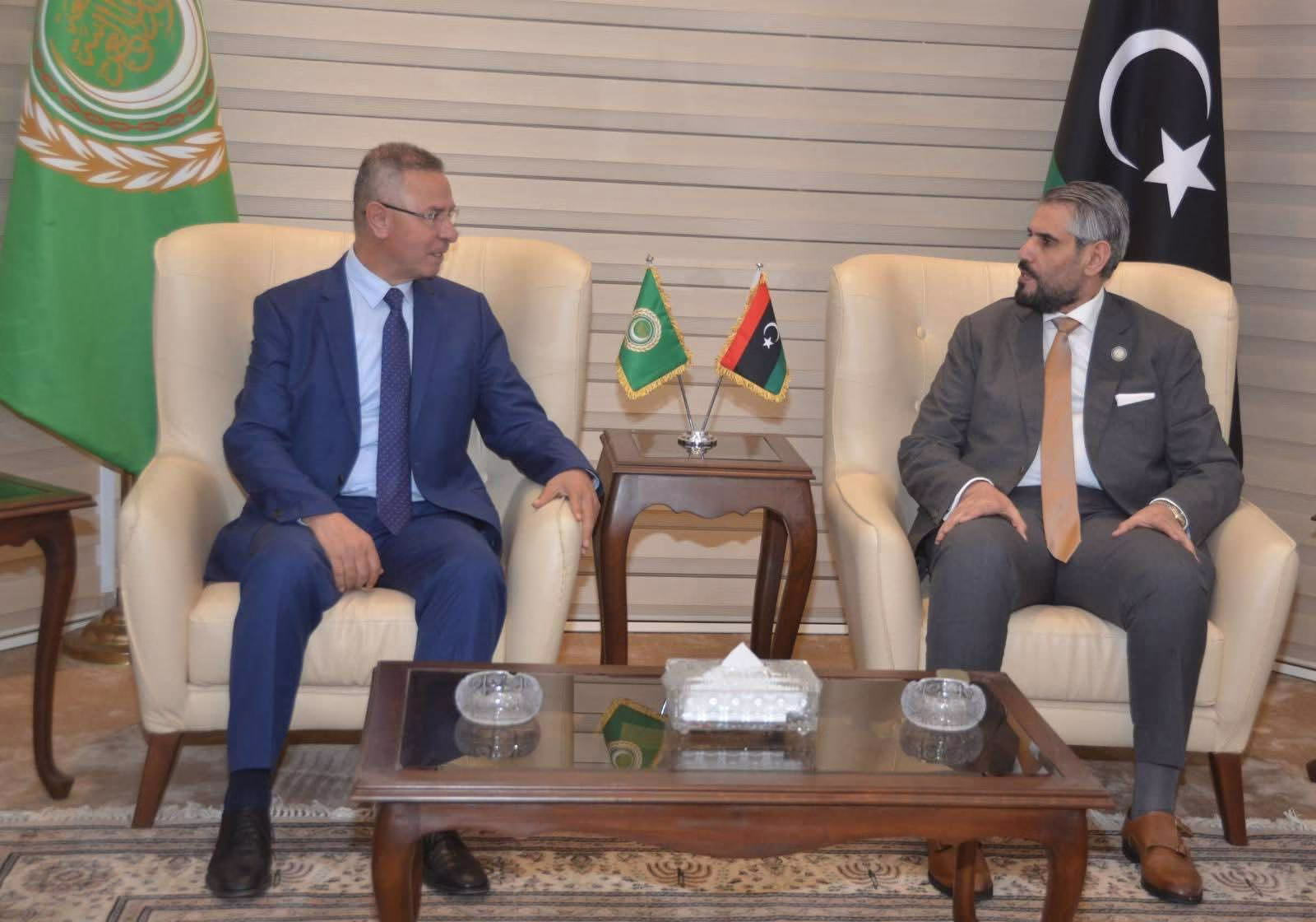 تحركات ليبية داخل الجامعة العربية لمواجهة تداعيات العدوان على غزة 3 FB IMG 1771904675585