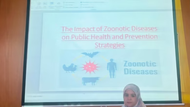 أثير الأمراض المشتركة بين الإنسان والحيوان على الصحة العامة وطرق الوقاية منها 7 IMG 20260216 WA0087