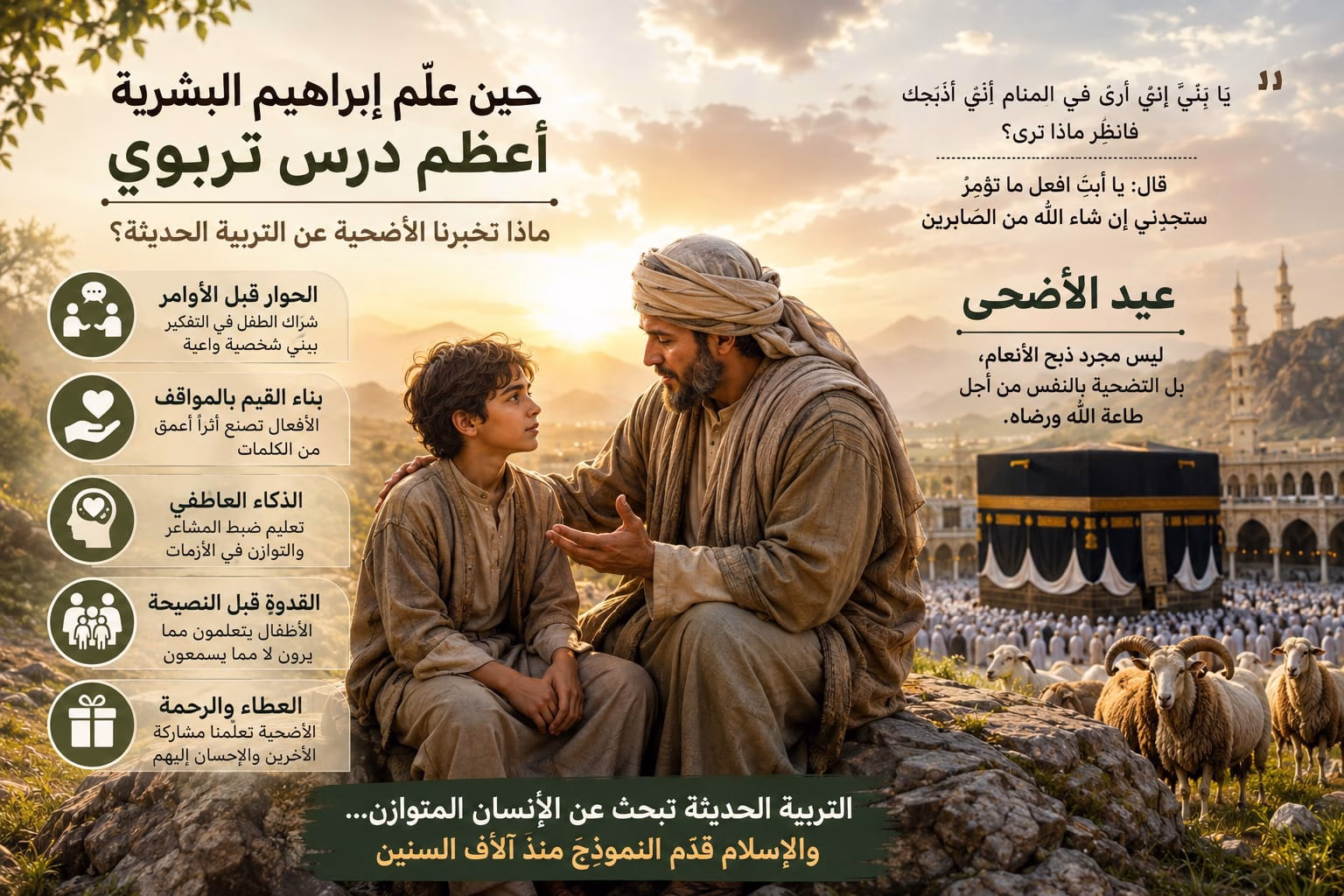 الدكتور ناصر الجندي يكتب "حين علّم إبراهيم البشرية أعظم درس تربوي" 3 IMG 20260517 WA0223 1